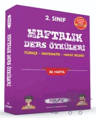2. Sınıf Haftalık Ders Öyküleri 36 Föy (HDÖ) – Kolektif – Metafor Yayınları kitap kapağı