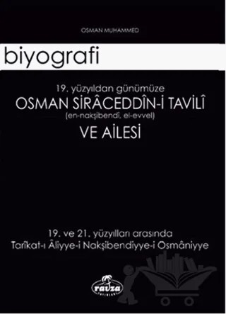 Osman Siraceddin-i Tavili ve Ailesi – Osman Muhammed – Ravza Yayınları kitap kapağı