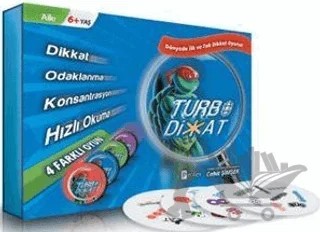 Turbo Dikkat Hızlı Okuma ve Dikkat Oyunu – Cahit Şimşek – Profes Yayınları kitap kapağı
