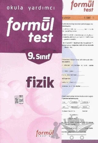 9. Sınıf Fizik Formül Yaprak Test – Kolektif – Formül Yayınları kitap kapağı