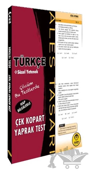 ALES Türkçe Yaprak Test – Kolektif – Tasarı Eğitim Yayınları kitap kapağı