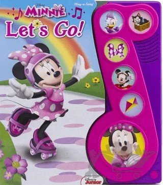 Disney Minnie Mouse - Let's Go! – Kolektif – Pi Kids kitap kapağı