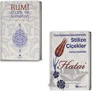 El Sanatları 2'li Set (Hatai-Rumi) – Cahide Keskiner, Sabiha Bayhan Koç – İlke Basın Yayım - Özel Ürün kitap kapağı