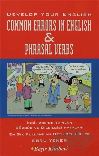 Common Errors In English and Phrasal Verbs – Ebru Yener – Beşir Kitabevi kitap kapağı