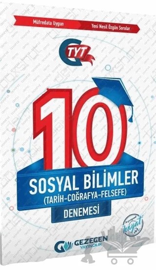 TYT 10'lu Sosyal Bilimler Denemesi – Kolektif – Gezegen Yayıncılık kitap kapağı
