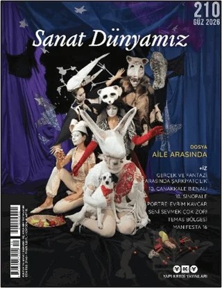 Sanat Dünyamız Sayı 210 – Yapı Kredi Yayınları kitap kapağı