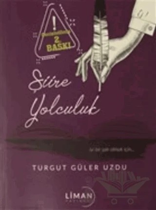 Şiire Yolculuk – Turgut Güler Uzdu – Liman Yayınevi kitap kapağı