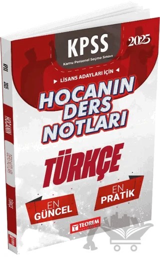 Hocanın Ders Notları Türkçe – Kolektif – Teorem Yayıncılık kitap kapağı