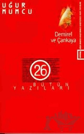 Demirel ve Çankaya – Uğur Mumcu – um:ag Yayınları kitap kapağı