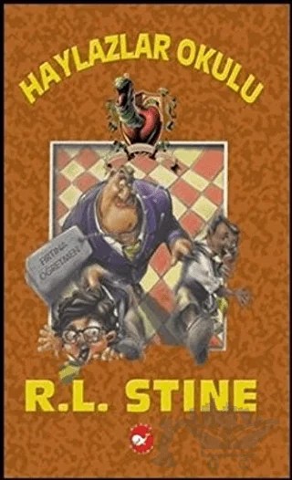 Haylazlar Okulu - 8 : Fırtına Öğretmen – R. L. Stine – Beyaz Balina Yayınları kitap kapağı