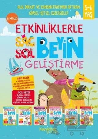 Etkinliklerle Sağ Beyin Sol Beyin Geliştirme – Canan Öztürk – Hayykitap kitap kapağı