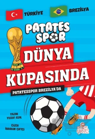 Patatesspor Brezilya’da – Yusuf Asal – Nesil Çocuk Yayınları kitap kapağı