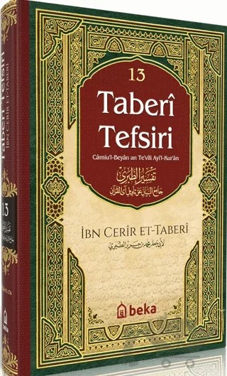 Taberi Tefsiri 13. Cilt – İmam Taberi – Beka Yayınları kitap kapağı