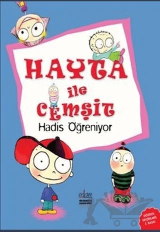Hayta ile Cemşit Hadis Öğreniyor - 1 – Aslıhan Atik Yıldız – EDAM kitap kapağı