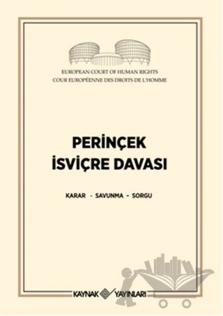 Perinçek İsviçre Davası – Kolektif – Kaynak Yayınları kitap kapağı