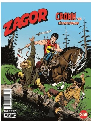 Zagor Sayı 258 – Moreno Burattini – Lal Kitap kitap kapağı