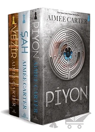 Piyon - Vezir - Şah Üçlemesi Kutulu Set (3 Kitap) – Aimee Carter – Ephesus Yayınları kitap kapağı