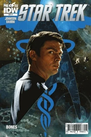 Star Trek Sayı: 17 - Bones – Mike Johnson – Presstij Kitap kitap kapağı