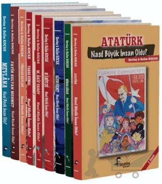 Nasıl Büyük İnsan Oldu Seti - (9 Kitap Takım) – Salim Koçak, Sevinç Koçak – Boyalıkuş Çocuk kitap kapağı