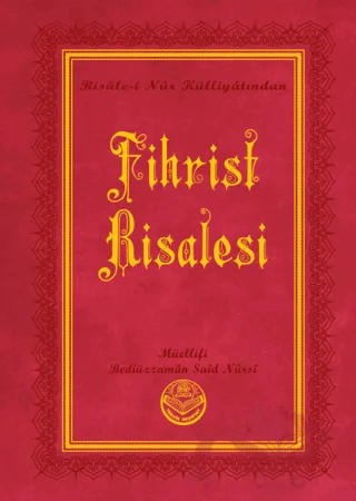 Fihrist Risalesi (Küçük Boy) – Bediüzzaman Said Nursi – Tenvir Neşriyat kitap kapağı