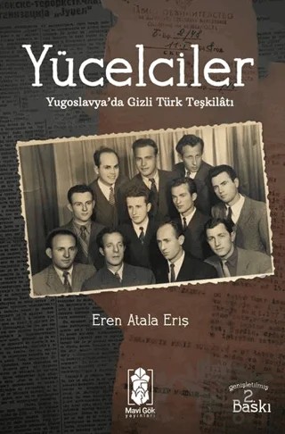 Yücelciler – Eren Atala Eriş – Mavi Gök Yayınları kitap kapağı