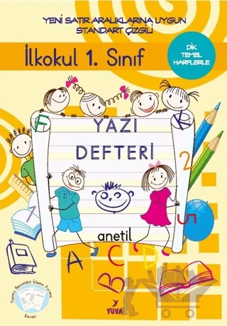 1. Sınıf Yazı Defteri Standart Çizgili – Kolektif – Yuva Yayınları kitap kapağı