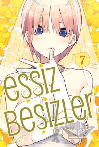 Eşsiz Beşizler 7. Cilt – Negi Haruba – Gerekli Şeyler Yayıncılık kitap kapağı