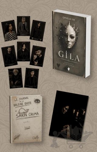 Gila – Ophelia İva – Kaktüs Sanat kitap kapağı