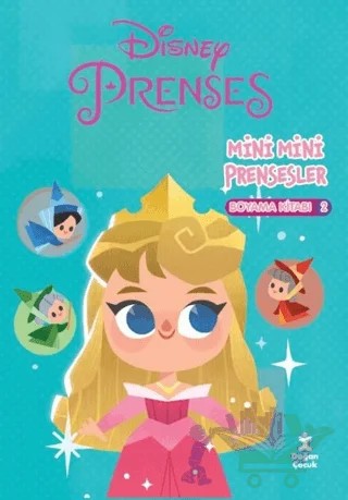 Disney Prenses - Mini Mini Prensesler Boyama Kitabı - 2 – Kolektif – Doğan Çocuk kitap kapağı