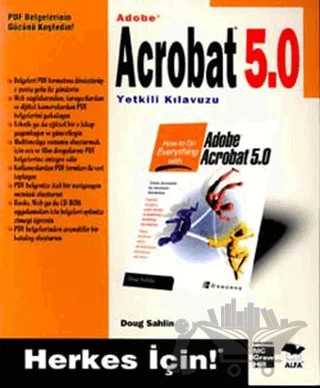Adobe Acrobat 5.0 Yetkili Kılavuzu – Doug Sahlin – Alfa Yayınları kitap kapağı