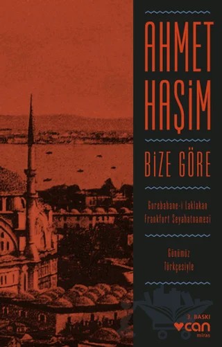 Bize Göre – Ahmet Hâşim – Can Yayınları kitap kapağı