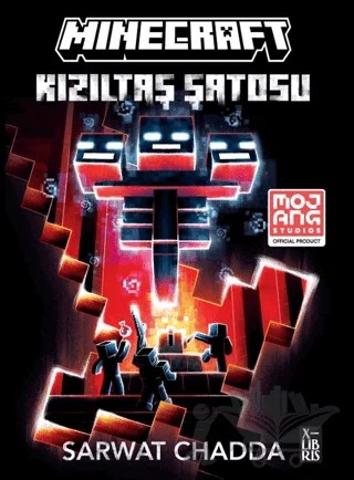 Minecraft- Kızıltaş Şatosu – Sarwat Chadda – XLIBRIS kitap kapağı
