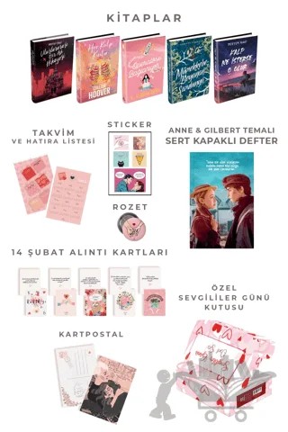 Sevgililer Gününe Özel Hediyeli Kutulu Set – Kolektif – Ephesus Yayınları kitap kapağı
