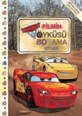 Arabalar 3 - Filmin Öyküsü Boyama Kitabı – Kolektif – Doğan Egmont Yayıncılık kitap kapağı