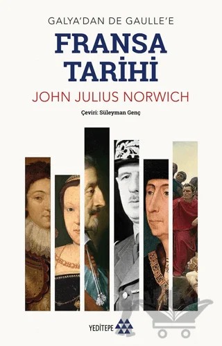 Fransa Tarihi – John Julius Norwich – Yeditepe Yayınevi kitap kapağı