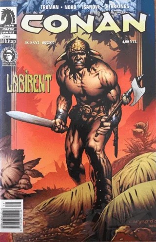 Conan Sayı: 38 Labirent – Lal Kitap kitap kapağı