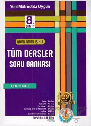 8. Sınıf Adım Adım Işıklı Tüm Dersler Soru Bankası – Kolektif – Bilal Işıklı Yayınları kitap kapağı