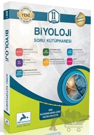 11. Sınıf Biyoloji Soru Kütüphanesi – Kolektif – Paraf Yayınları kitap kapağı