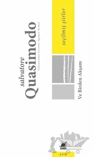Ve Birden Akşam – Salvatore Quasimodo – Ayrıntı Yayınları kitap kapağı