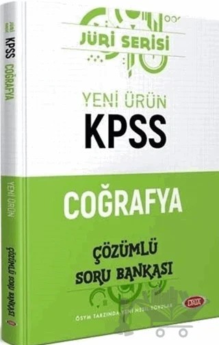2020 KPSS Coğrafya Çözümlü Soru Bankası (Jüri Serisi) – Kolektif – Data Yayınları kitap kapağı
