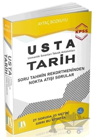 2022 KPSS Tarih Soru Bankası Nokta Atış Sorular – Aytaç Bozkuyu – Dizgi Kitap kitap kapağı