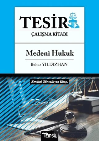 Medeni Hukuk - Tesir Çalışma Kitabı – Bahar Yıldızhan – Temsil Kitap kitap kapağı