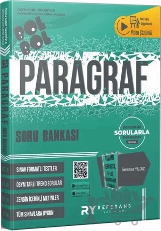 TYT AYT Bol Bol Paragraf Soru Bankası – Kolektif – Referans Yayınları kitap kapağı
