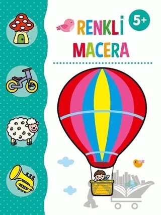 Renkli Macera - Boyama Kitabı – Kolektif – Doğan Egmont Yayıncılık kitap kapağı