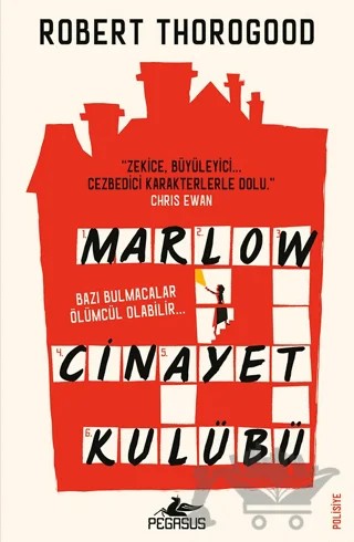 Marlow Cinayet Kulübü – Robert Thorogood – Pegasus Yayınları kitap kapağı