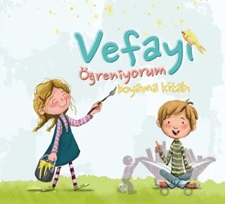 Vefayı Öğreniyorum “Boyama Kitabı” – Murat Aydemir – Türkiye Diyanet Vakfı Yayınları kitap kapağı
