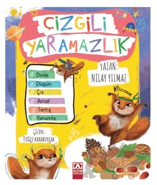 Çizgili Yaramazlık – Nilay Yılmaz – Altın Kitaplar kitap kapağı