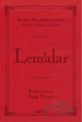 Lem’alar (Çanta Boy) – Bediüzzaman Said-i Nursi – Söz Basım Yayın kitap kapağı