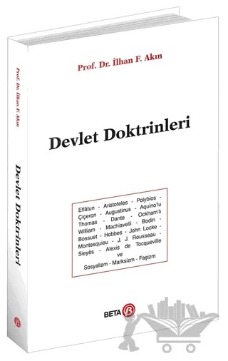 Devlet Doktrinleri – İlhan F. Akın – Beta Yayınevi kitap kapağı