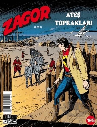 Zagor Sayı 195 - Ateş Toprakları – Lal Kitap kitap kapağı